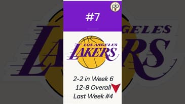 #NBA Western Conference Power Rankings Week 6