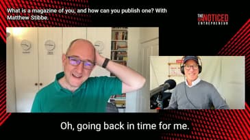 What is a magazine of you, and how can you publish one? With Matthew Stibbe.