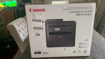 Quck Unboxing of the Canon ImageCLASS MF273dw Multifunction Printer