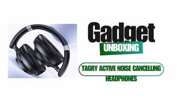"UNBOXING the TAGRY Active Noise Cancelling Headphones: Are They Worth the Hype?"