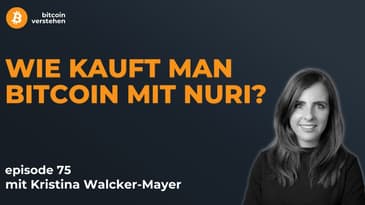 Episode 75 - Bitcoin kaufen: Nuri Bitwala mit CEO & CPO Kristina Walcker-Mayer