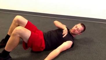 Hooklying Scapula Depressions