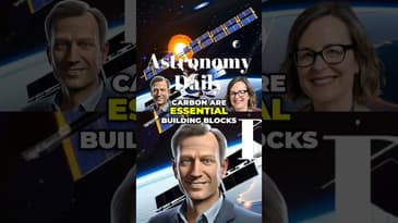 Early Universe: Oxygen & Carbon, Life's Building Blocks? #shorts