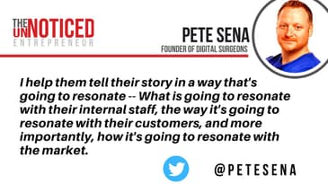 You don't need to be a surgeon to find your brand DNA; with Pete Sena of Digital Surgeons