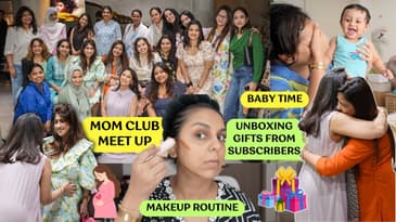 Mom Club Diaries: Baby Gifts Unboxing + GRWM | Aanam C #MomLifeWithAC