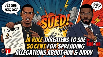 Ja Rule Says 50 Cent's Diddy Allegations Are A "Blatant Lie" — LAWSUIT Coming?