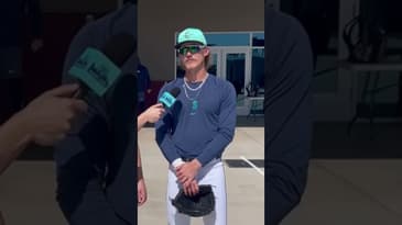 Asking this Mariners pitcher a VERY important question #mlb #mariners