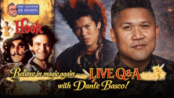 RUFIO IS BACK! 🔥 Dante Basco LIVE Q&A | Hook Star Joins Be More Super