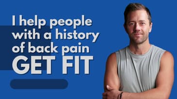 Back Pain Holding You Back from FITNESS GOALS?