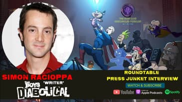 Simon Racioppa 'The Boys Presents: Diabolical' Roundtable Press Interview