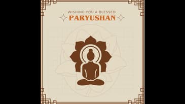 Sending our best wishes to the Jain community on the holy observance of Paryushan which begins today