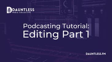 Podcast Editing Tutorial (Dynamic Split in Reaper DAW and Basic Editing Overview)