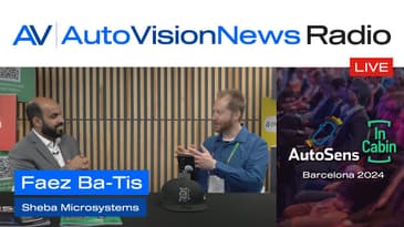 Faez Ba-Tis - Sheba Microsystems @ AutoSens & InCabin Barcelona 2024