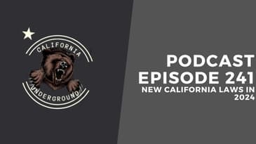 Episode 241 - New California Laws in 2024