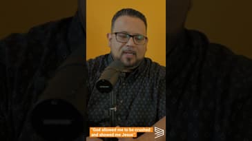 God allowed me to be crushed to show me Jesus.