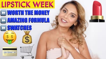 TOP 5 HIGH END LIPSTICKS WORTH THE MONEY! | LIPSTICK WEEK | AANAM C