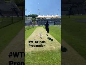 Practice Time #Shorts #WTCFinals #IndvsNz