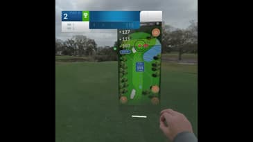 Real Golf on Apple Vision Pro