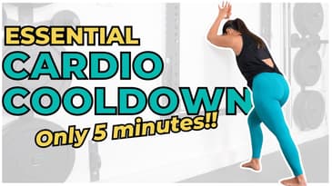 5 Minute Cardio Cooldown Unwind Your Lower Body!