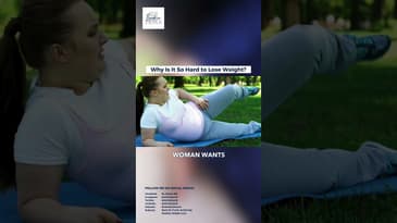 Why Is It So Hard to Lose Weight? #weightloss #youtubeshorts #shorts