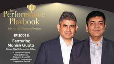 The Performance Playbook - Episode 8 with Manish Gupta