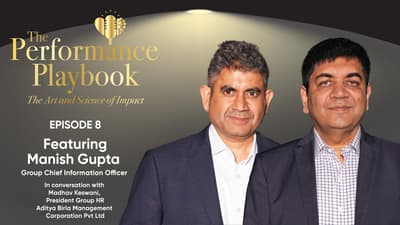 The Performance Playbook - Episode 8 with Manish Gupta