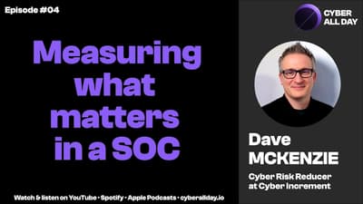 Measuring what matters in a SOC #04