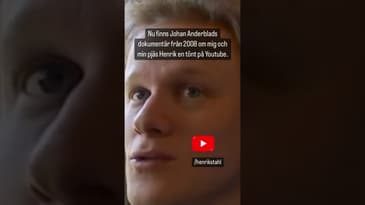 Nu äntligen finns @johan.anderblad 's dokumentär om mig och min monolog Henrik en Tönt ute på min Y