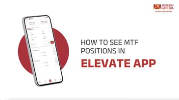 Aditya Birla Money's new Elevate App - How to see MTF Positions
