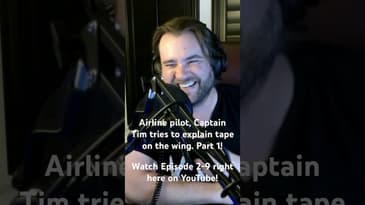 Stay in the Gray Podcast PREVIEW CLIP - tape on the wing Part One! #newpodcast #airlines