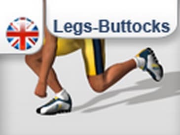 Exercise for Legs & Buttocks. Conditioning Training