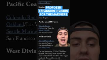 This MLB expansion division is GREAT #baseball #mlb #mariners #expansion