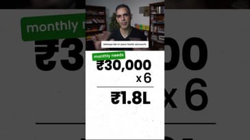 Agar JOB Chali Jaaye toh aapke paas KITNE PAISE hone chahiye?! | Ankur Warikoo #shorts
