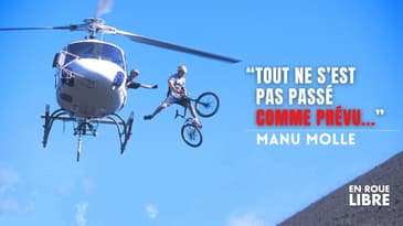 Le jour où Fabien Barel a sauté d'un hélico en vol