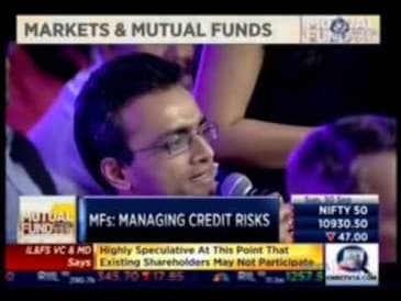A Balasubramanian, CEO, Aditya Birla Sun Life AMC Ltd, CNBC Mutual Fund Awards 2018