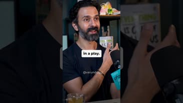 Varun Opens Up About Overcoming Stage Fear #shorts