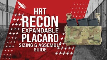 HRT Tactical Recon Expandable Placard Sizing and Assembly Guide