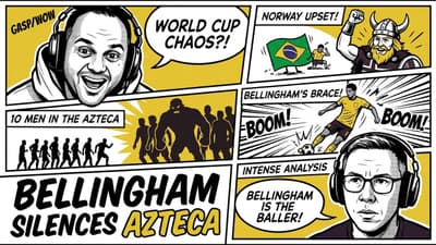 Bellingham's Azteca Heroics & Norway Shock Brazil! 🏴󠁧󠁢󠁥󠁮󠁧󠁿🇳🇴 | World Cup Daily #35