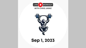 Live workout with Chris Janke