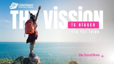 The Vision Is Bigger Than You Think! Travel with Purpose: The Travel Brats Podcast (Clip 6)