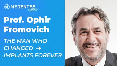 🎙️ Medentee Talk: The Man Who Changed Implants Forever. Ophir Fromovich