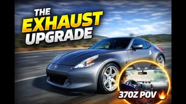 🔥 Nissan 370Z 2.5” Dual Cat-Back Exhaust (No Resonators) | MagnaFlow Mufflers POV