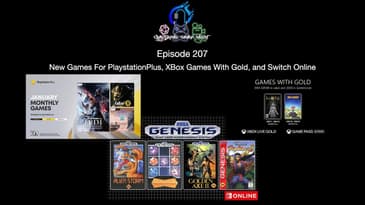 Episode 207 - New Games For PlaystationPlus, XBox Games With Gold, and Switch Online