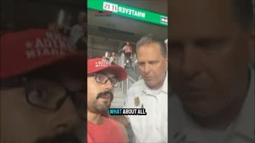 Double Standards? Michael Weitzel  MAGA Hat vs. Pride Flags at St. Louis Soccer Game