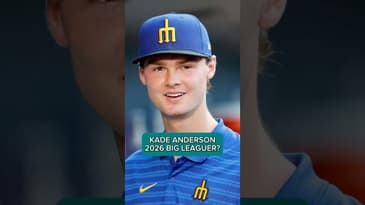 WILL KADE ANDERSON BE A BIG LEAGUER IN 2026? #mlb #baseball #mariners