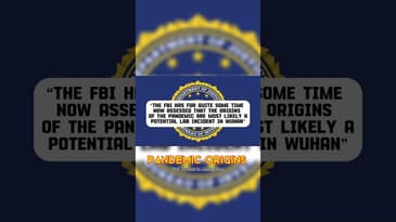 FBI Director talks about Wuhan lab leak