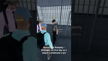 Narcos Life Roleplay - Reforger: my first day as a lawyer, I shadowed one of Lakeside’s best lawyers
