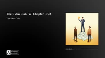 The 5 Am Club Full Chapter Brief