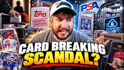 Card Breaking Scandal or Mistake?