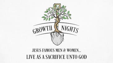 Jesus Famous Men & Women Live As A Sacrifice Unto God